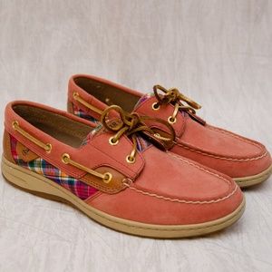 Sperry Top-Sider Boat Shoes | Multi-color Plaid